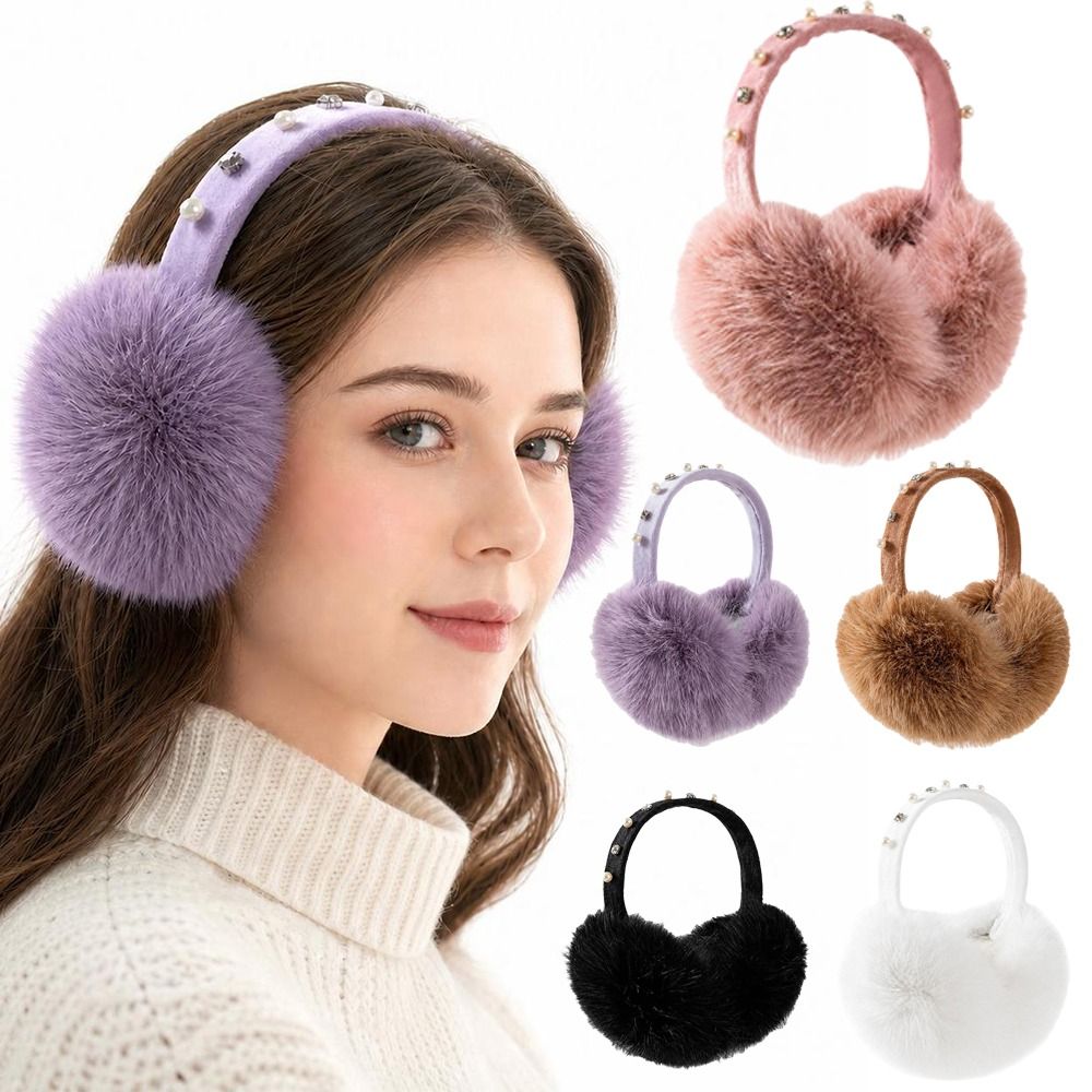 Earmuffs Foldable - Nuevas Orejeras de Piel Sintética, Suaves